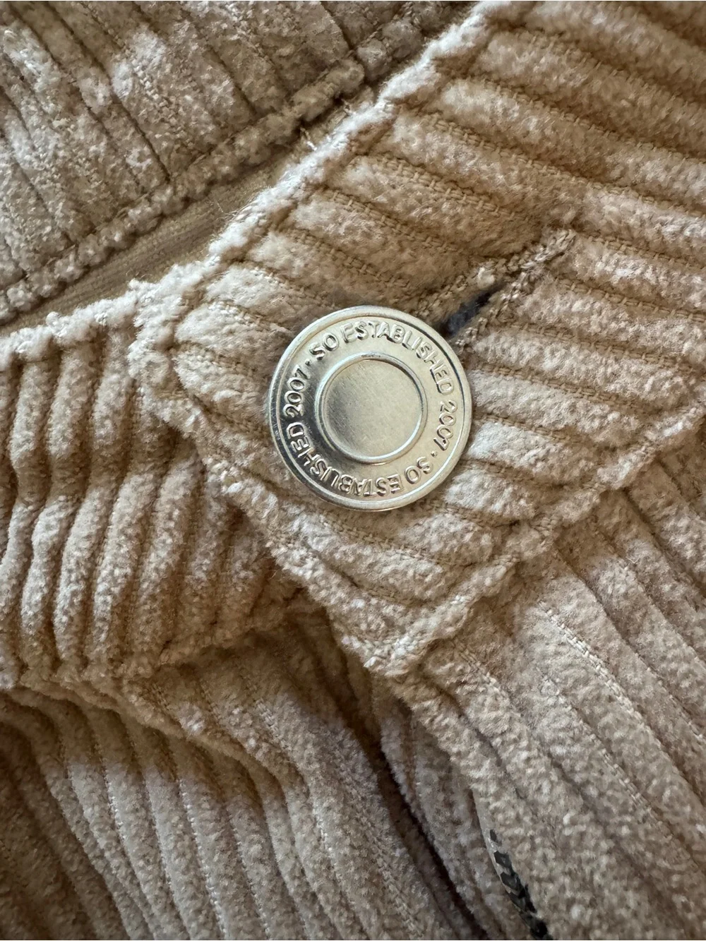 Classic Corduroy Women’s Pants in Beige
